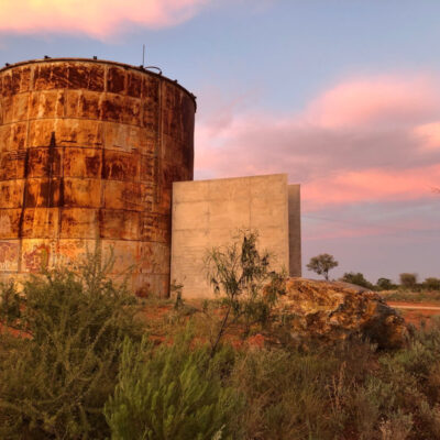 Georges Lentz opens the Cobar Sound Chapel