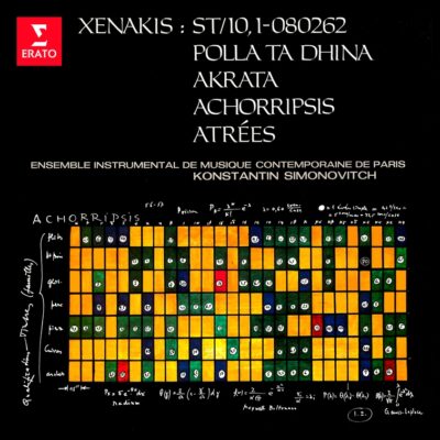 Erato Records reedita sus grabaciones de Xenakis