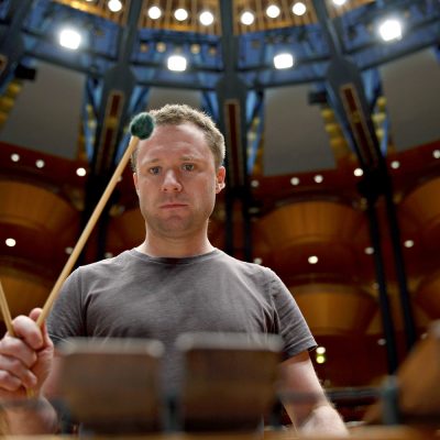 Percussionist Colin Currie performs in Valladolid