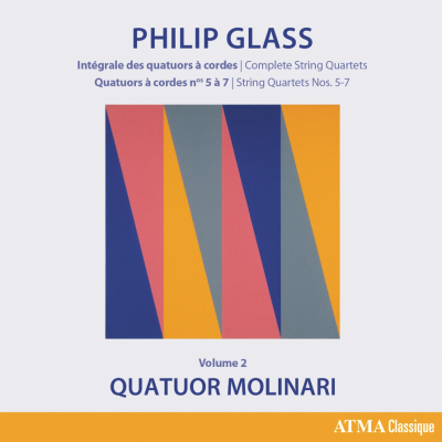 Quatuor Molinari: «Glass Complete String Quartets vol. 2»